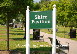 Shire Pavilion in Wilson Farm Park