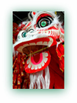 Chinese New Year Lion Dragon