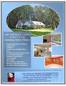 Sunday Open House 766 HEDGES WAYNE